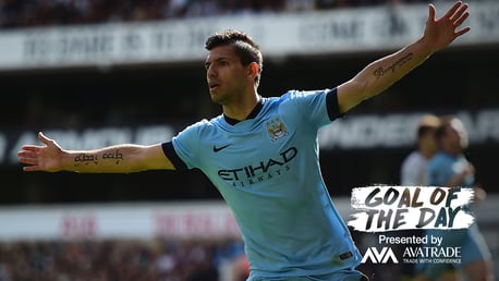 GOTD: Aguero v Tottenham.