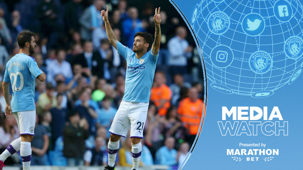 TOP DRAW: City's 8-0 win over Watford has received a glowing review in the media.