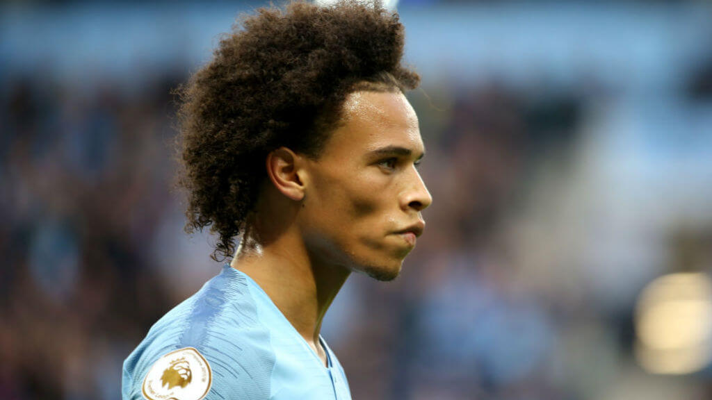IN SANE : Leroy was outstanding on his return to the starting XI
