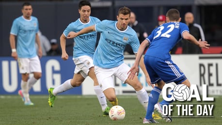 Goal of the Day: Dzeko v Chelsea