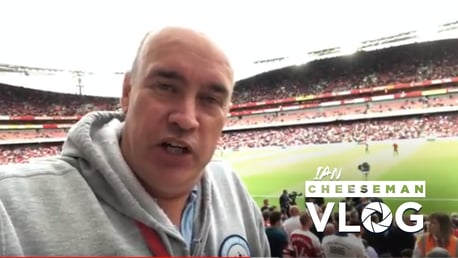 Ian Cheeseman's matchday vlog: Arsenal away