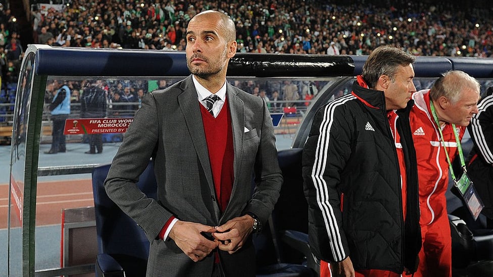 MOVE TO MUNICH : After leaving Barcelona, Guardiola joins Bayern Munich in 2013 and wins four major honours in his first season in Germany