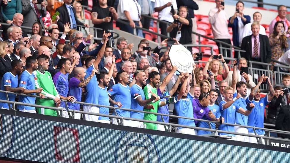 SILVERWARE : City have won each of the last five domestic trophies on offer.