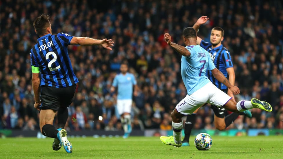 CLASS : Sterling grabs his second with an emphatic strike