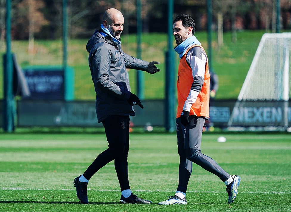 PEP TALK : The boss catches up with Bernardo Silva