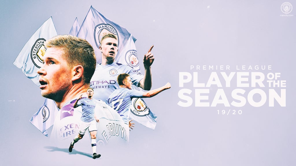 De Bruyne named Premier League Player of the Season