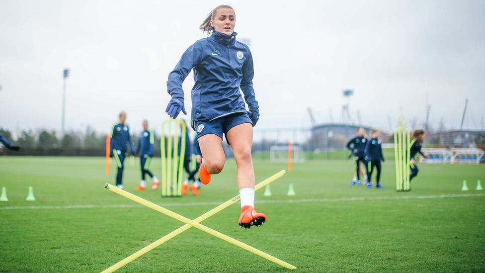 FLYING HIGH : December's FA WSL Player of the Month Georgia Stanway in full flight