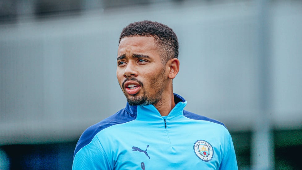 SOUTHAMPTON IN OUR SIGHTS : Gabriel Jesus fine tunes before Sunday's game.