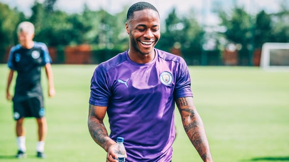 RAHEEM: Relaxed and rested - big season ahead for this young man