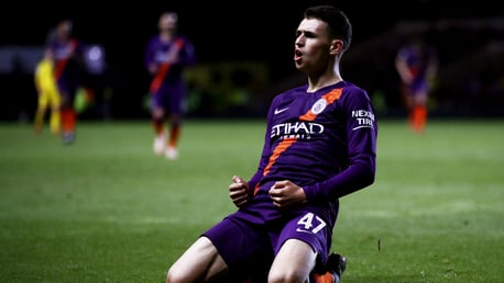 Foden on a moment he'll never forget