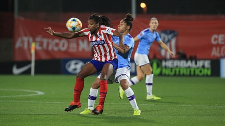 ATTACK v DEFENCE: Demi Stokes battles with Ludmila Da Silva