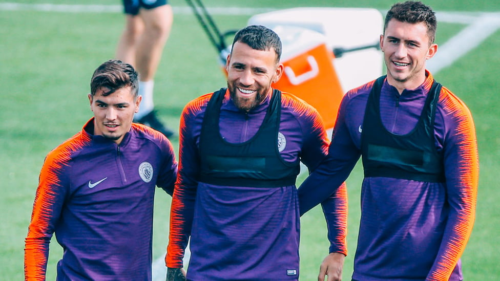 TRIO : Diaz, Otamendi and Laporte.