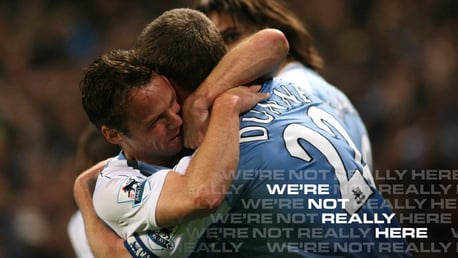 Dickov and Dunne join forces for Everton We’re Not Really Here show