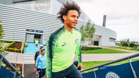 MAN OF THE MOMENT: Leroy Sane bagged a crucial second goal
