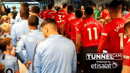 TUNNEL CAM: Be a fly on the wall at the 177th Manchester Derby...