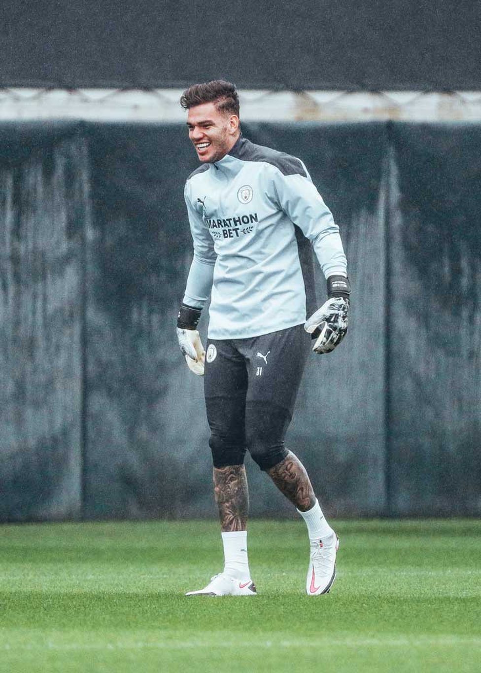 IN FORM : Ederson has conceded only once in the Champions League this season.