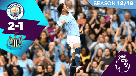 City 2-1 Newcastle: Full match replay 2018/19