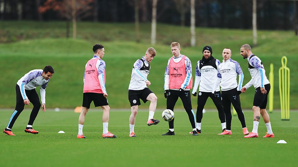 YOUNG AT ART : Tommy Doyle showcases his skills ahead of our latest FA Cup assignment