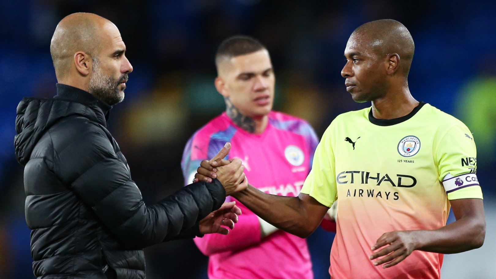 Fernandinho: Centre-back success down to Guardiola