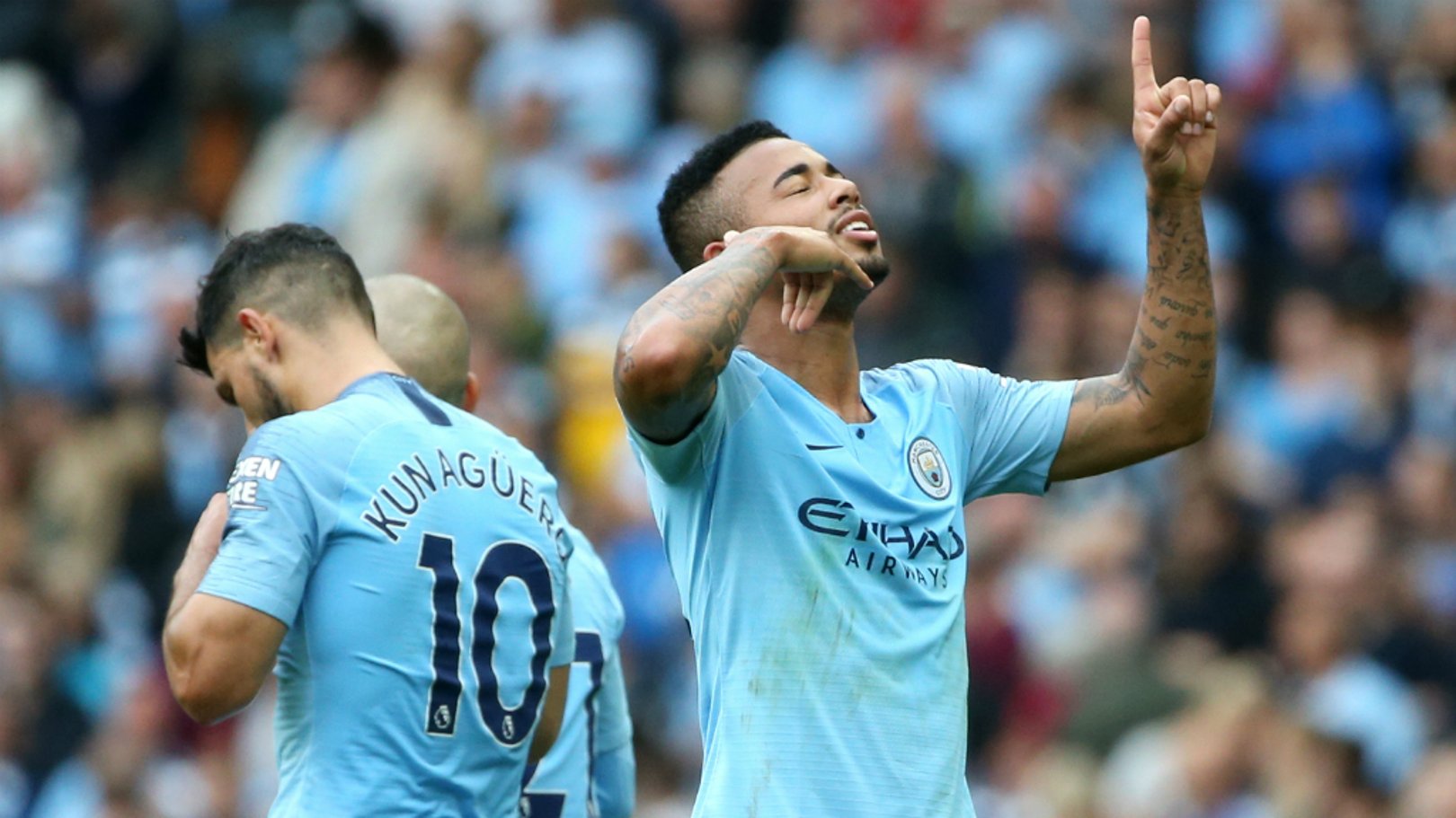 Gabriel Jesus hoping for more Aguero time