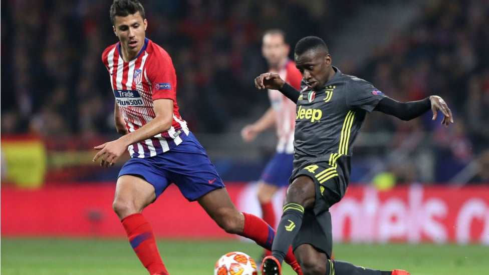 EURO FIGHTER : Rodri tracks Juventus's Blaise Matuidi durng last season's Champions League last 16 clash