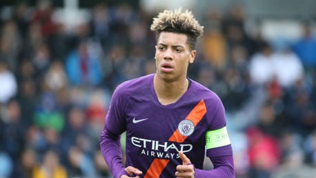 GROUNDS FOR OPTIMISM: Felix Nmecha believes that Manchester City's EDS squad are on an upward curve