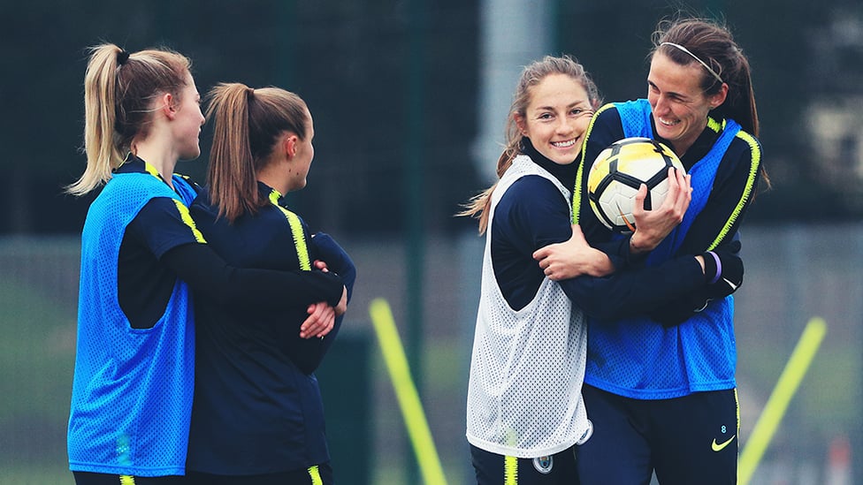 DOUBLE TROUBLE : Lots of love in training today!