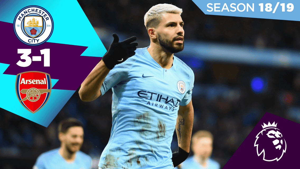 City 3-1 Arsenal: Full match replay 2018/19