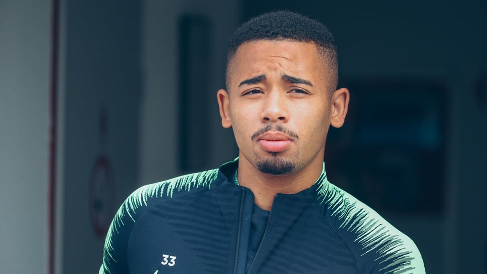 EYES ON THE PRIZE : Gabriel Jesus steps out