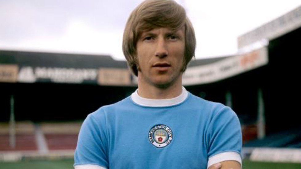 BINTANG BERBAKAT: Colin Bell selama masa kejayaannya di City