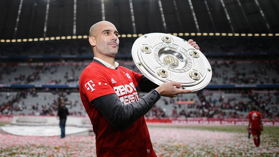 Drei-in-Drei : Pep wins three Bundesliga titles in three years at the Alianz Arena