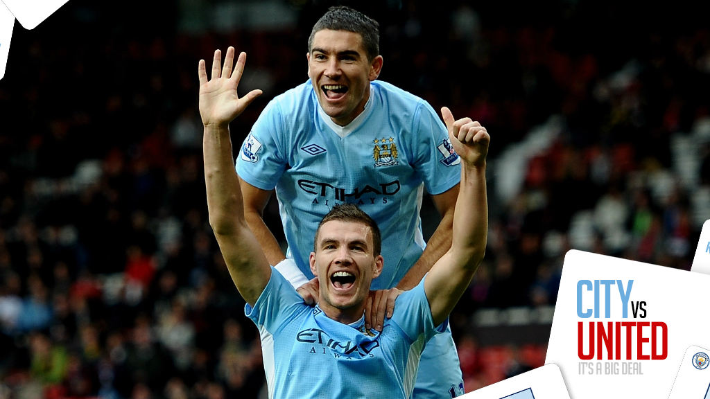 SIX AND THE CITY: Edin Dzeko fondly recalls the Demolition Derby of 2011...