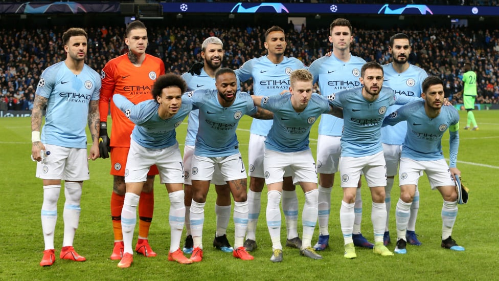 THE CHOSEN XI : City's starting line-up...