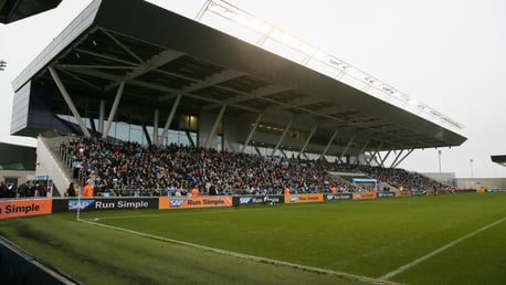 HOME SOIL: City’s Academy Stadium will play host to three Women’s Euro 2021 matches, as England stages the competition for the first time since 2005.