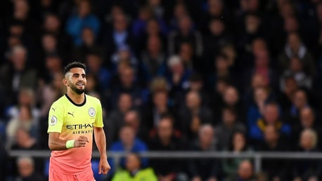 MAHREZ STUNNER: Riyad's goal capped a superb all-round display