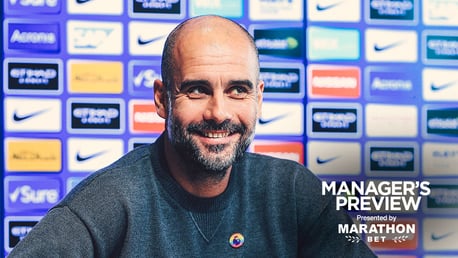 PREVIEW: Pep addresses the media...