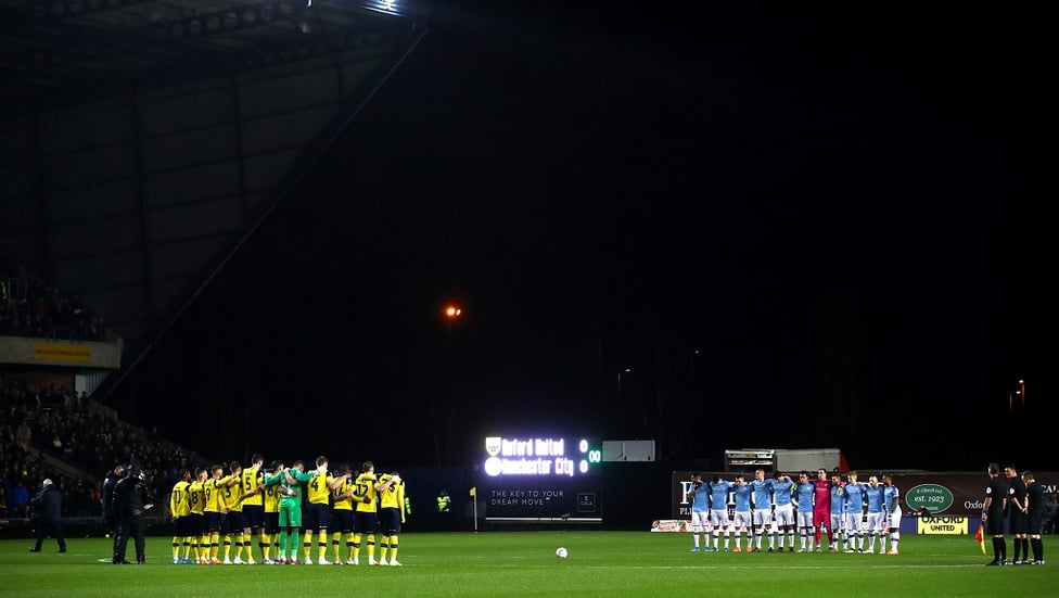 ONE MINUTE SILENCE : For ex-Oxford boss Jim Smith who sadly passed away recently