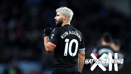 Sergio Aguero: Hat-trick king