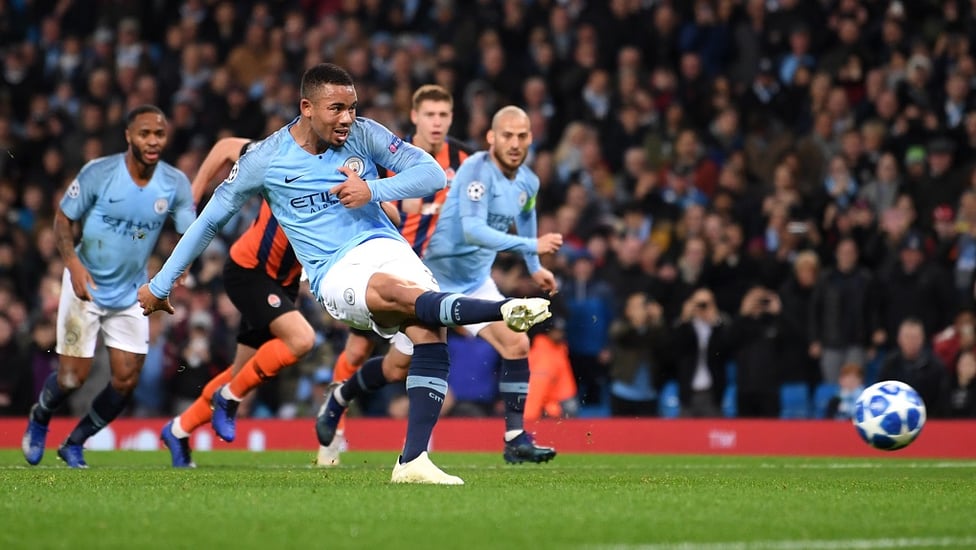 SPOT-ON : Gabriel Jesus coolly slots home City's second