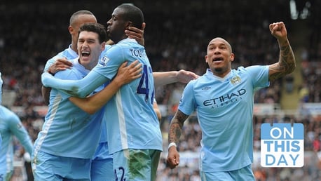 On this day: Yaya's crucial double puts City on brink